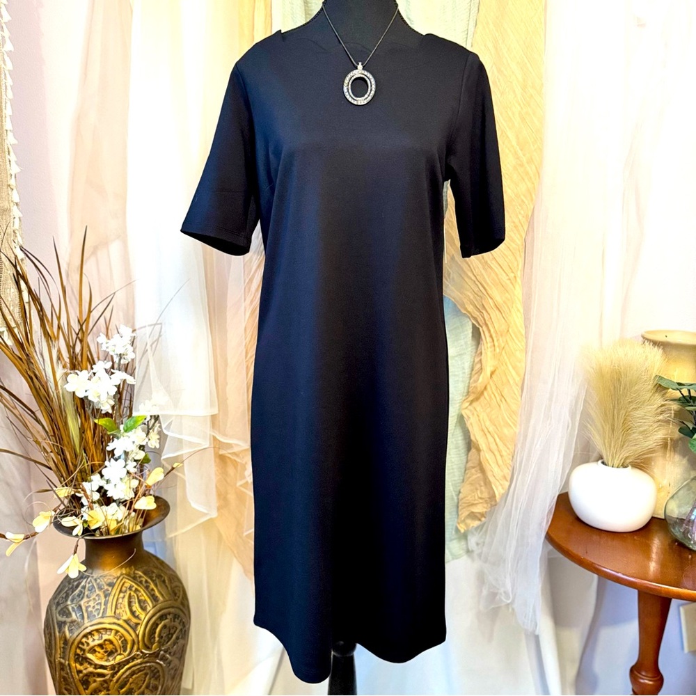 NWT Croft & Barrow Black A-line dress (Size XS)